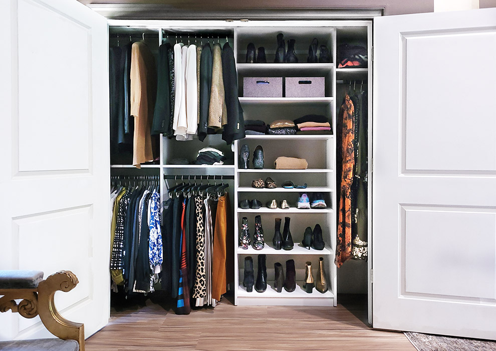 Reach-In Sophisticated Closet