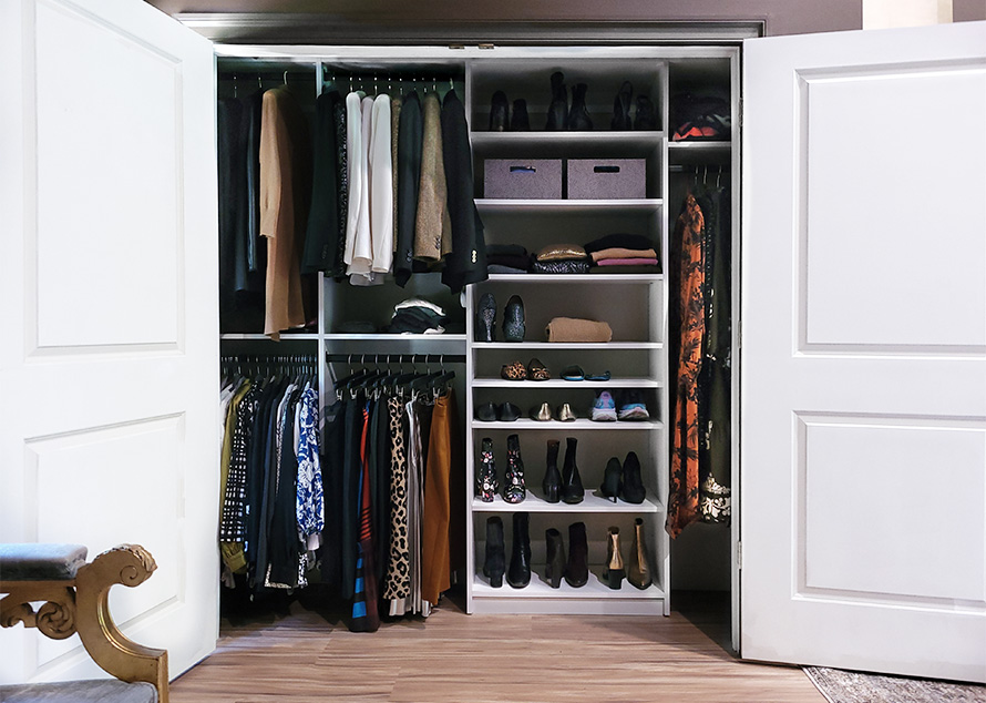 Reach-In Sophisticated Closet