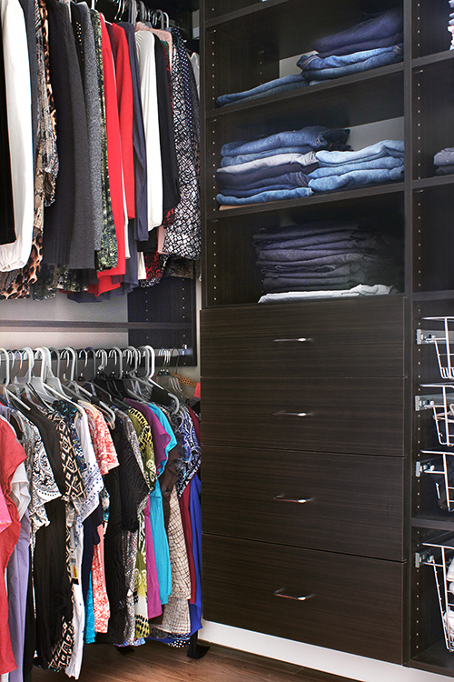 Closet Shelving and Cabinets for Wardrobe