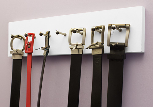 Closet Belt Rack