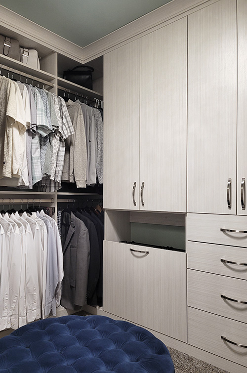 Closet Laundry Hamper for Rylex Custom Closet Designs in Rockland County, NY