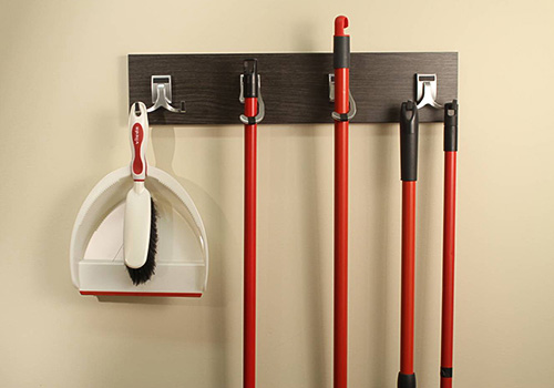 Closet Broom Hooks