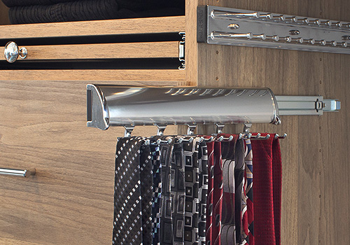 Closet Sliding Tie Rack