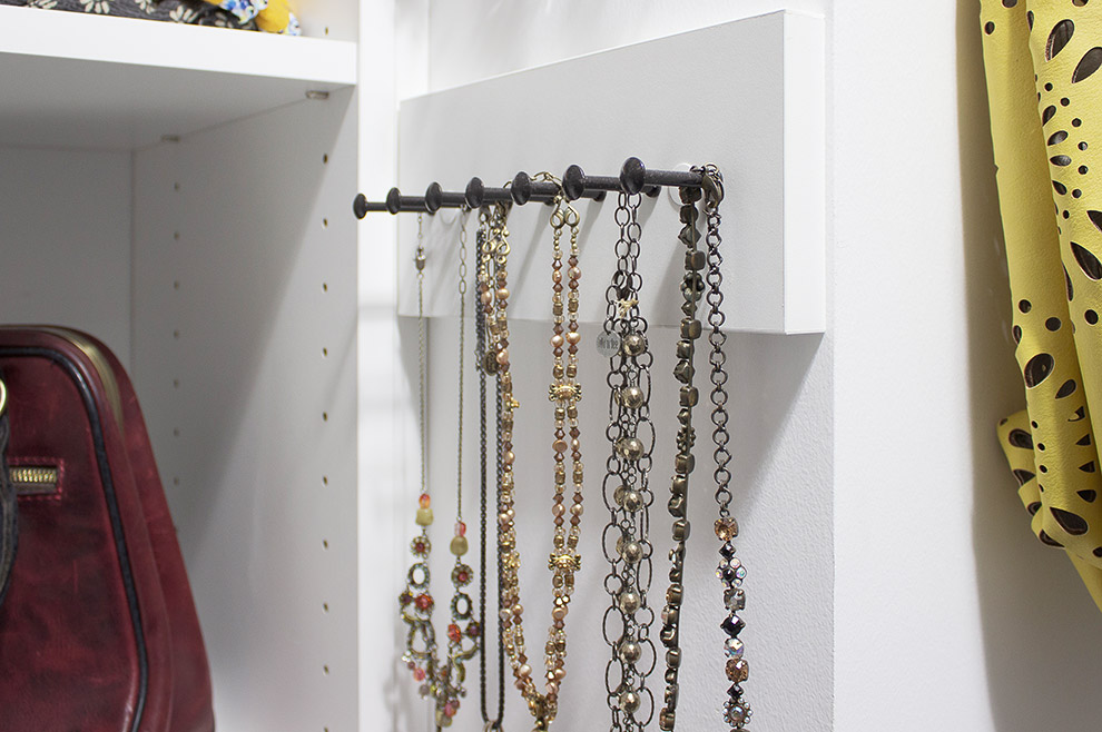 Custom Closet Jewelry Storage