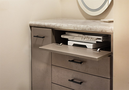 Closet Cabinet Folding Ironing Board for Rylex Cabinets