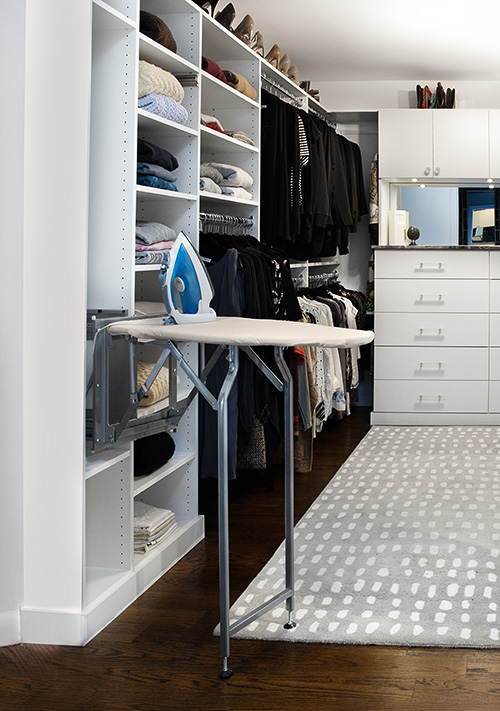 Compact Custom Closet Foldaway Ironing Board - View More Options