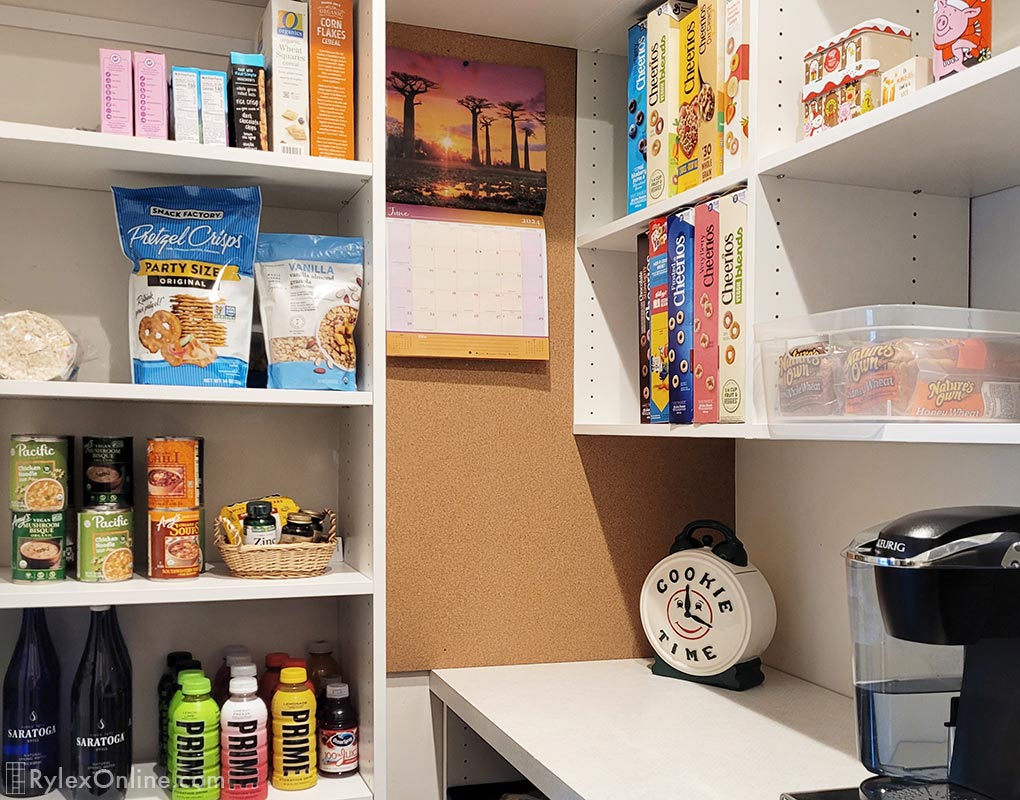 Pantry Corkboard