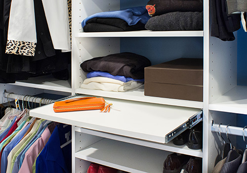 Closet Slide Out Shelf