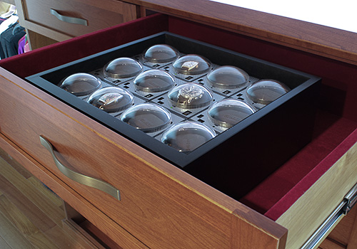 Custom Watch Winder Closet Drawer