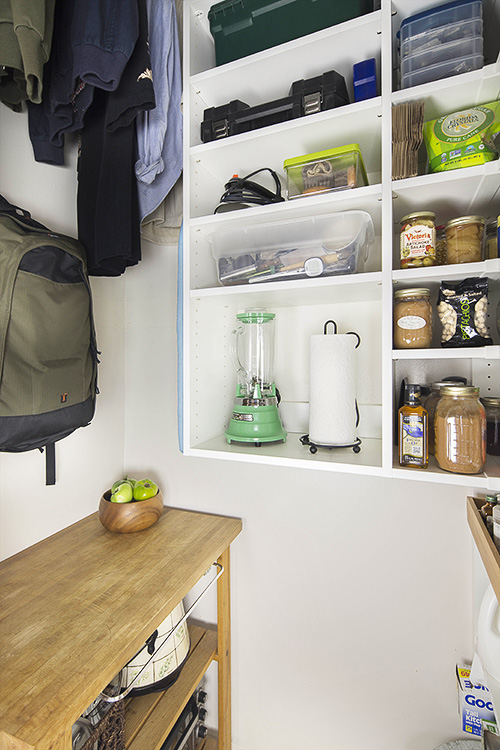 Apartment Pantry Mudroom Closet