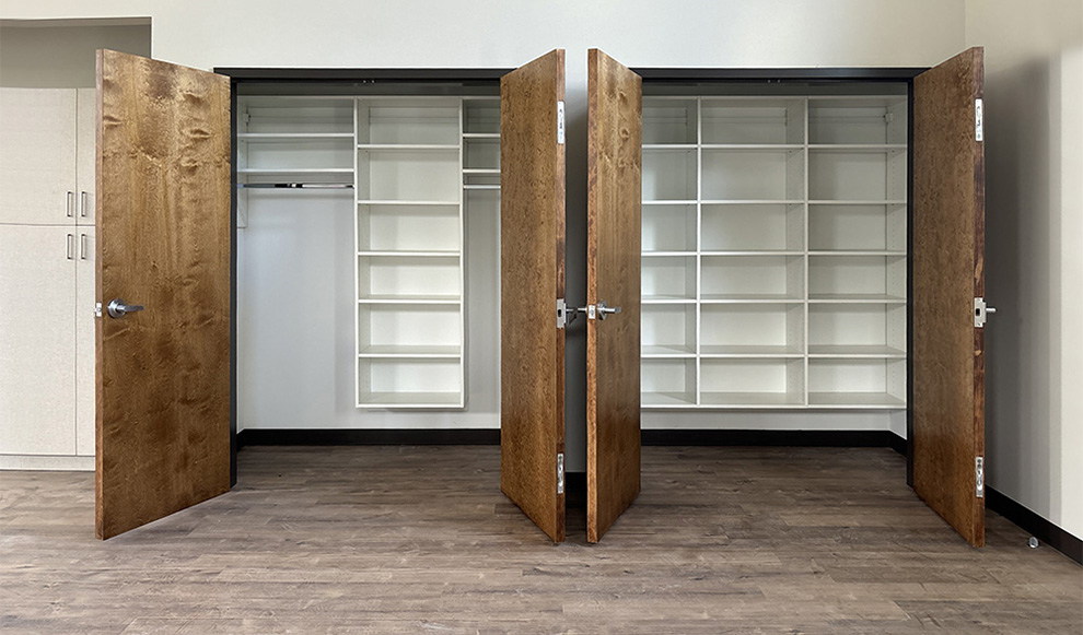 Commercial Locking Storage Closet Cabinets