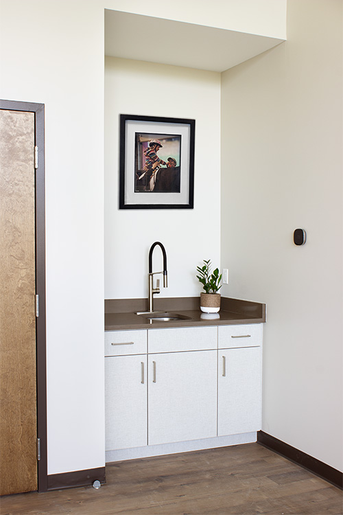 Contemporary Scratch Resistant Commercial Sink Base Cabinet