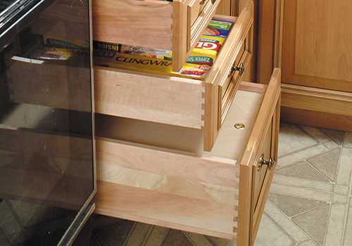 Full Extension Cabinet Dovetail Drawer