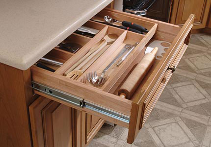 Full Extension Cutlery Drawer