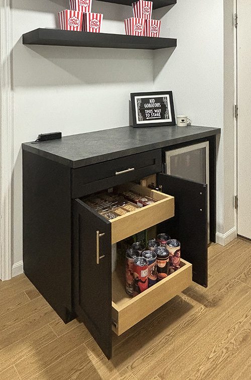 Concession Stand Cabinet with Drawers for Snacks