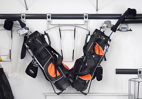 Golf Bag Rack for Garage Wall Storage