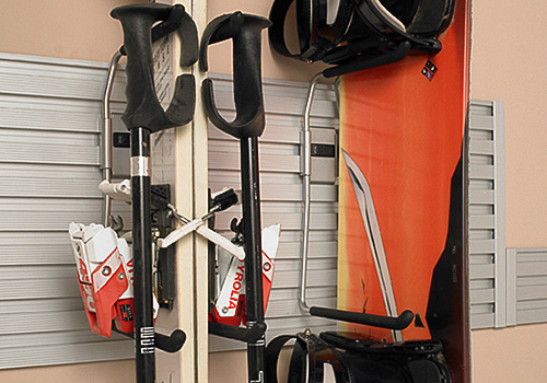 Omni Track Garage Ski Rack