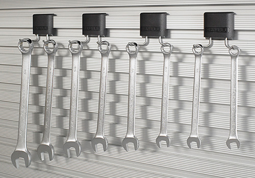 Omni Track Garden Tool Garage Organization