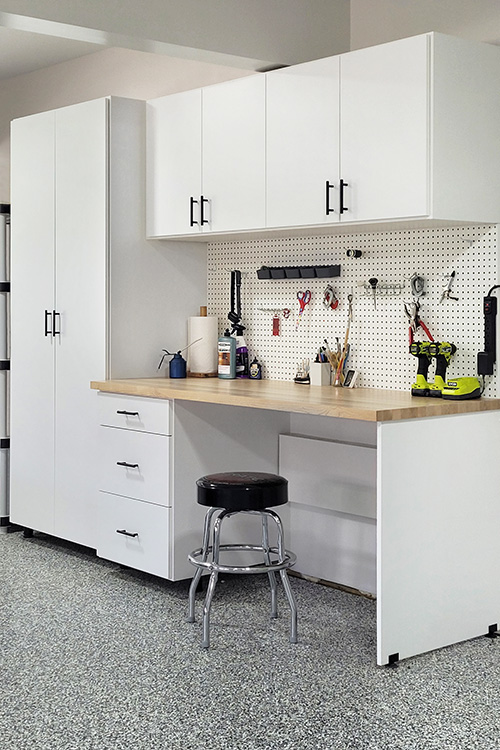HandiWall Flexible Hanging Storage System for Tools & Ladders