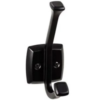 Black Finish Bedroom Coset Robe Hooks