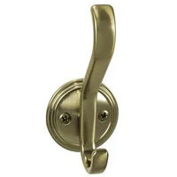 Premium Closet Hook Honey Bronze