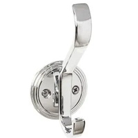 Polished Chrome Closet Hook