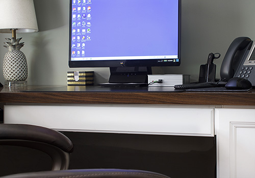 Sliding Concealed Keyboard Desk Tray