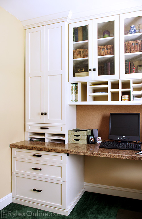 Vertical and Lateral Paper Desk Cubbies