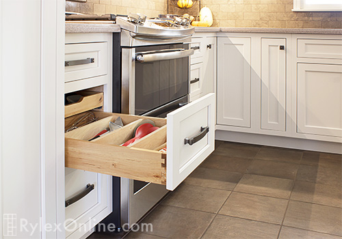 Kitchen Double Drawers