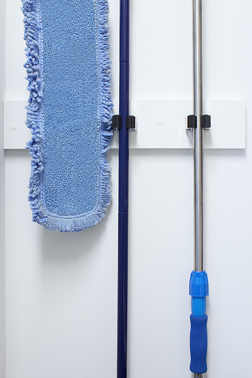 Dust Mop and Broom Pantry Holder