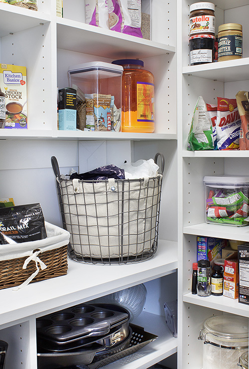 Adjustable Pantry Shelves