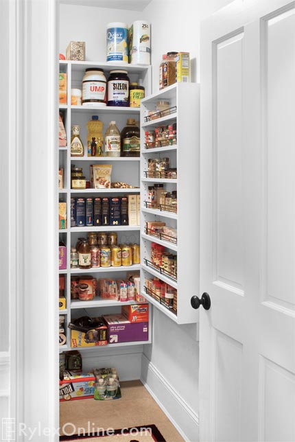Wall Mounted Spice Rack | Keep Pantry Spices Visible and Organized ...