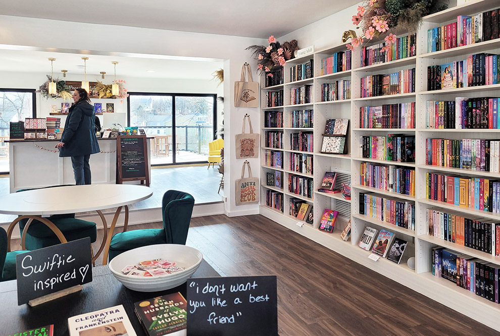 Bookstore Bookcases Custom Built for Retail Sales