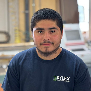 Rylex Professional Installer and CNC Operator Eric Foust