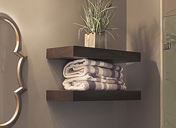 Floating Bathroom Wall Shelves