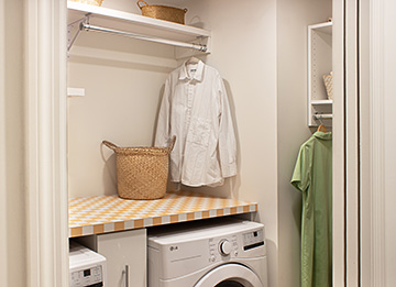 Compact Laundry Room