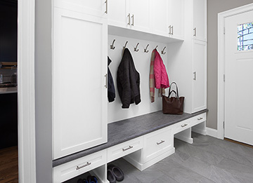 Off Garage Mudroom