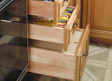 Dovetail Full Extension Drawers