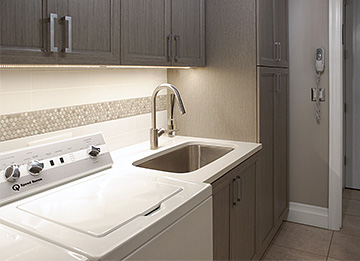 Organized Laundry Room