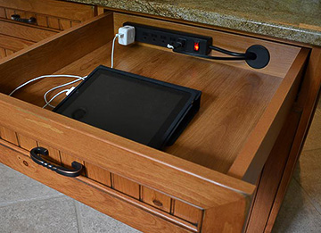 Electronic Device Charging Drawer