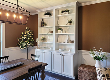 Farmhouse Dining Room Hutch