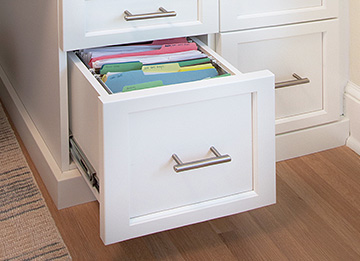 Custom Home Office File Drawer Cabinet