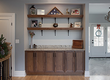 Niche Cabinets and Display Shelves