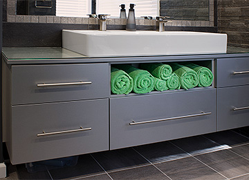 Floating Bathroom Vanity Cabinet