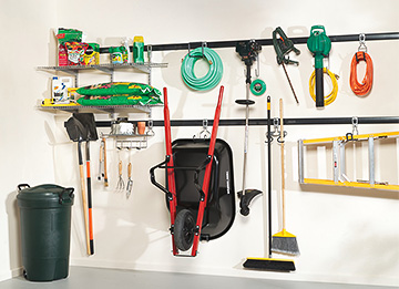 Garden Tool Organization with Fast Track