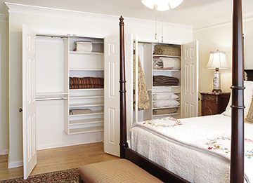 Double Reach In Guest Bedroom Closets