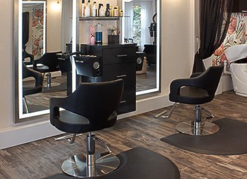 Custom Cabinets for Hair Salon