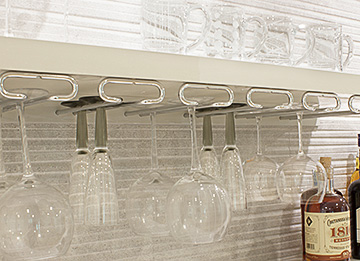 Hanging Stemware Rack