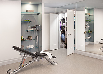 Storage for Home Gym