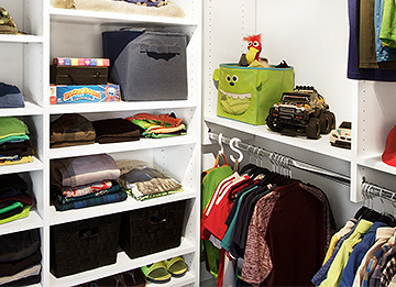 Child Friendly Bedroom Closet